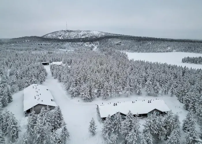 アパート Kotomaenty 2, Luonnonrauhaa Rukalla - Sauna, Wifi, Sisaeltaeae Siivouksen