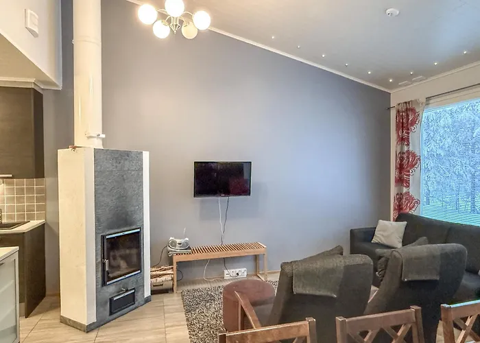 アパート Kotomaenty 2, Luonnonrauhaa Rukalla - Sauna, Wifi, Sisaeltaeae Siivouksen