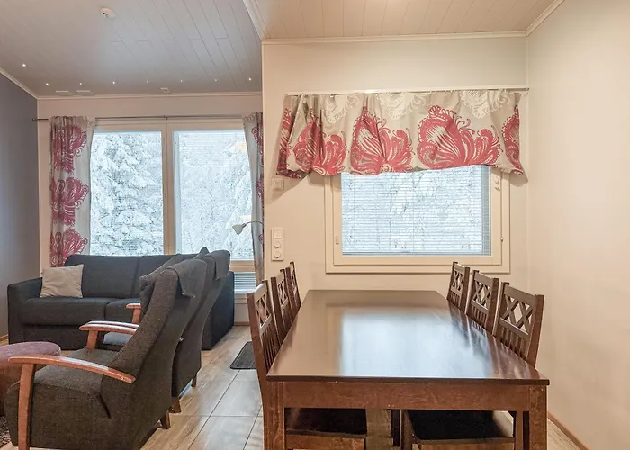 Kotomaenty 2, Luonnonrauhaa Rukalla - Sauna, Wifi, Sisaeltaeae Siivouksen アパート *