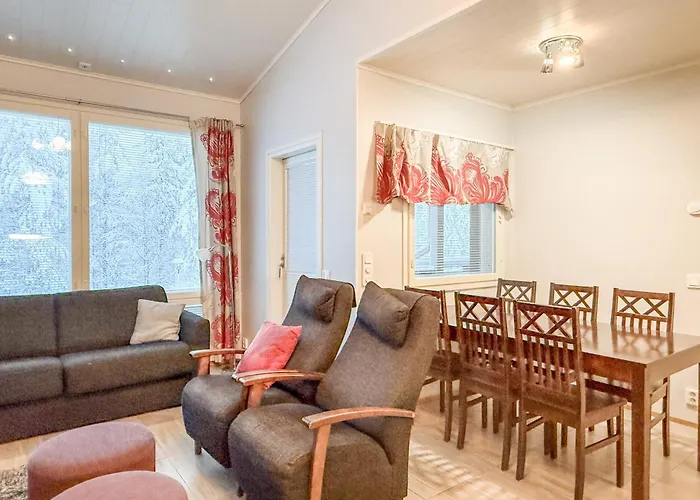 アパート Kotomaenty 2, Luonnonrauhaa Rukalla - Sauna, Wifi, Sisaeltaeae Siivouksen