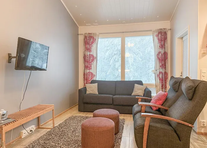 Kotomaenty 2, Luonnonrauhaa Rukalla - Sauna, Wifi, Sisaeltaeae Siivouksen クーサモ