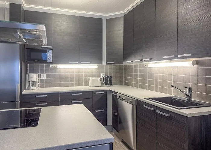 דירה Kotomaenty 2, Luonnonrauhaa Rukalla - Sauna, Wifi, Sisaeltaeae Siivouksen